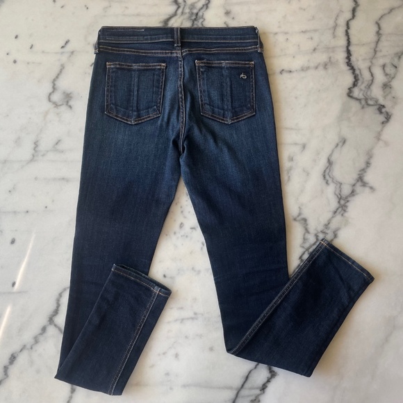 Rag & Bone Skinny Dark Wash Denim - Picture 7 of 10